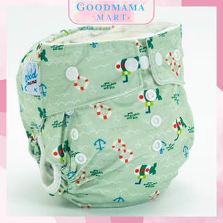 Bỉm Vải Giặt Được Cho Bé Goodmama Hàng Việt Nam Cao Cấp Chống tràn - Chống hăm Cho Con, Tiết Kiệm Cho Mẹ