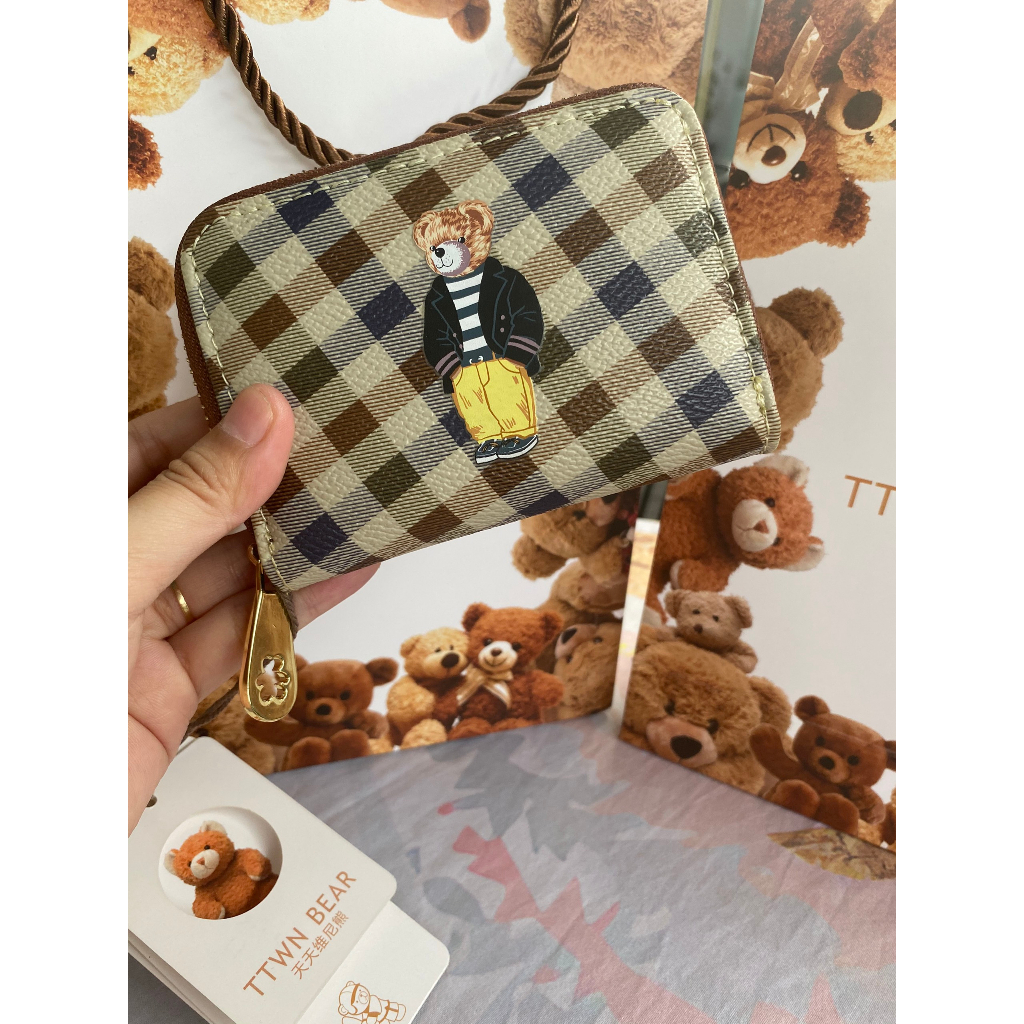 Ví TTWN BEAR mã 1102 F00 (Auth Thái Lan - hàng sẵn)