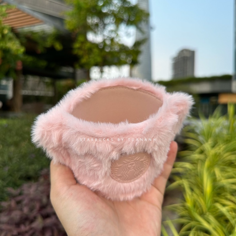 [Chính hãng] Ly Giữ Nhiệt Starbucks Jungle Pink Sleeve 473ml
