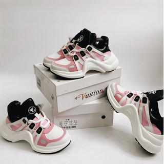 ⚡️full box⚡️giày sneaker lv archlight hồng bản cao cấp