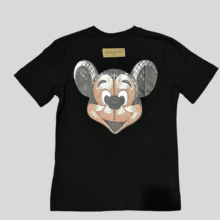Áo thun LV Mickey in hình cao cấp Áo thun in hình nam nữ hottrend