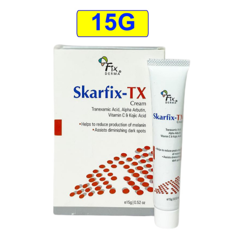 Fixderma Skarfix-Tx Cream 15G - Kem Giảm Thâm, Nám, Tàn Nhang, Đốm Đen