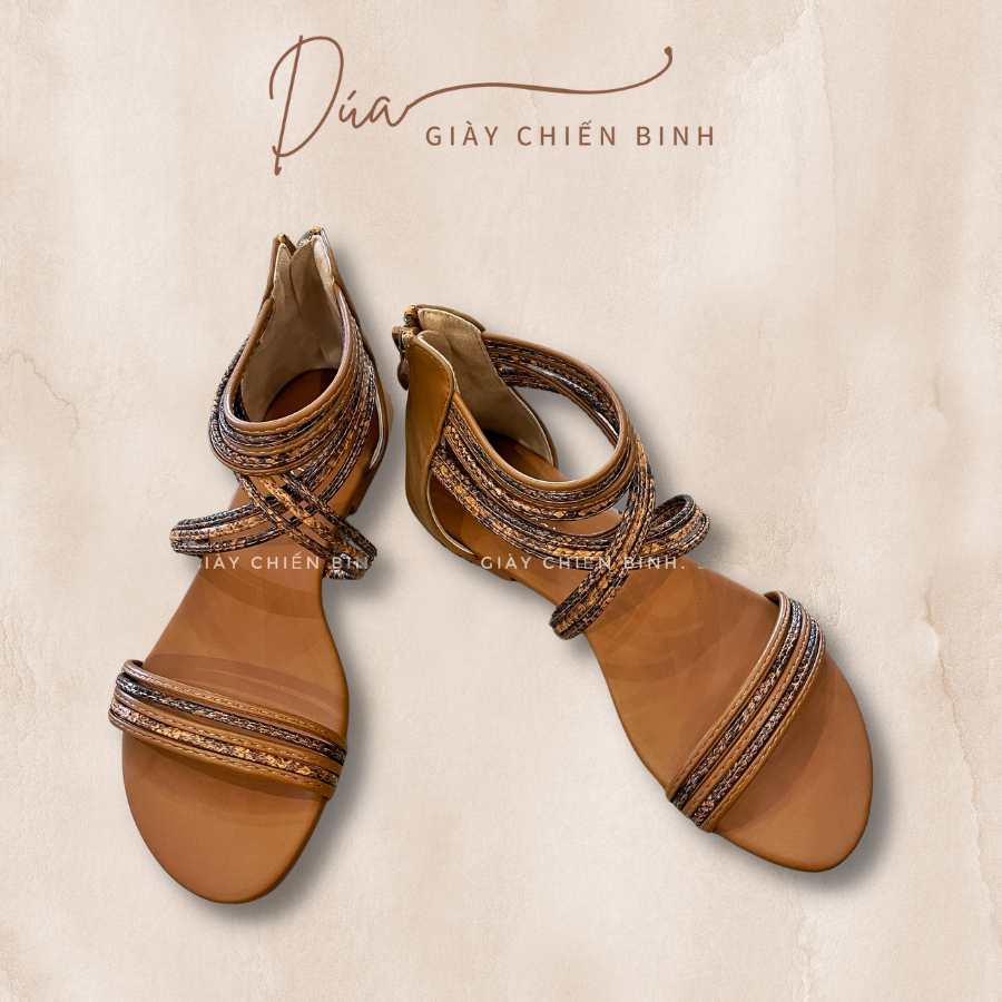 Giày Sandal Nữ Chiến Binh Đế Cao 1.5 Phân Nội Địa Trung N19