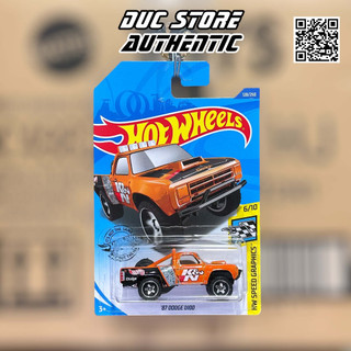 Ducstore.vn xe mô hình ghc88 hot wheels 87 dodge d100 - orange