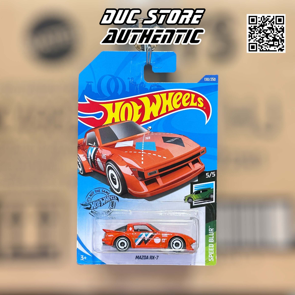 ducstore.vn Xe mô hình GHD32 Hot Wheels Mazda RX-7 - Orange