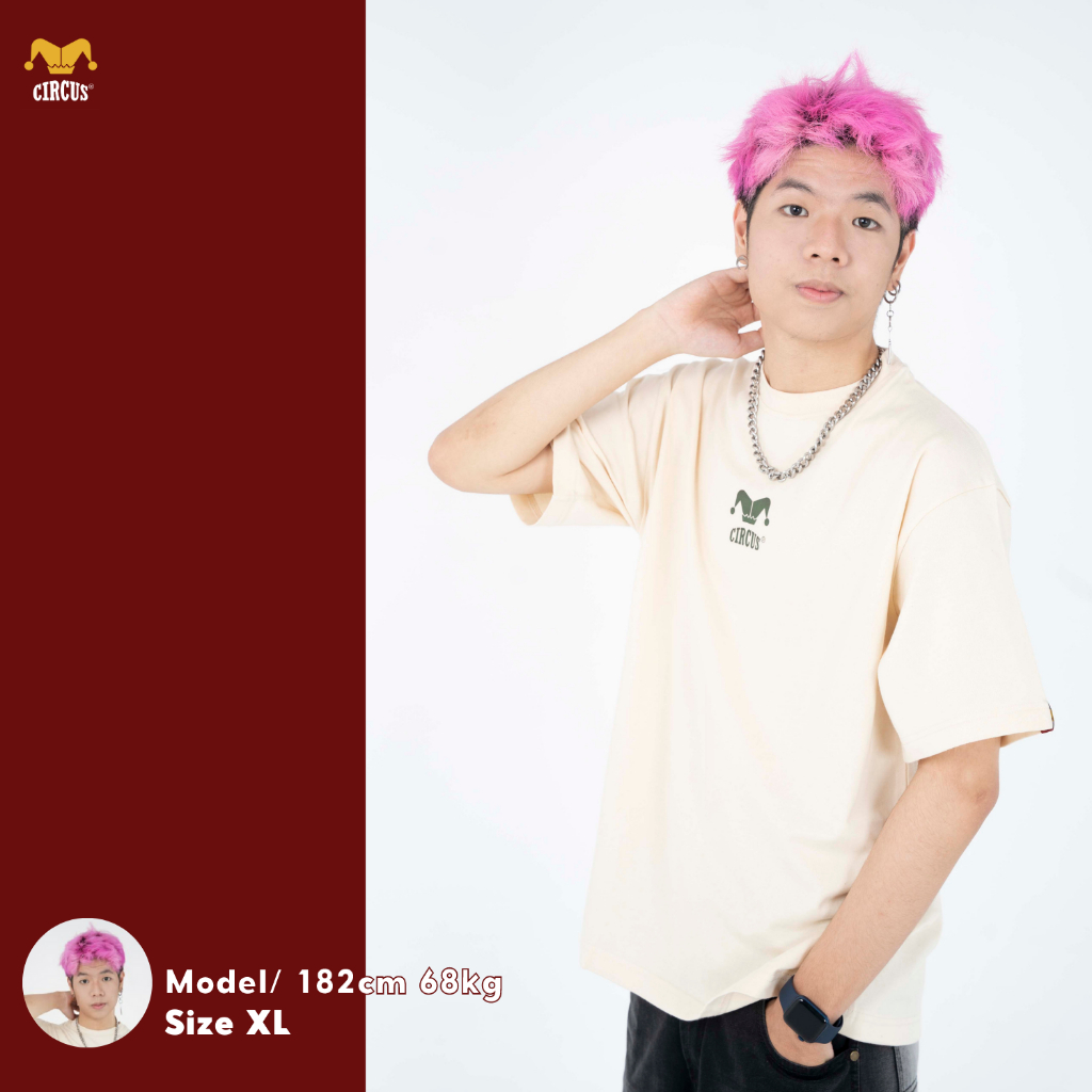 Áo thun unisex oversize Local Brand Circus 100% Cotton - Mã Basic B05