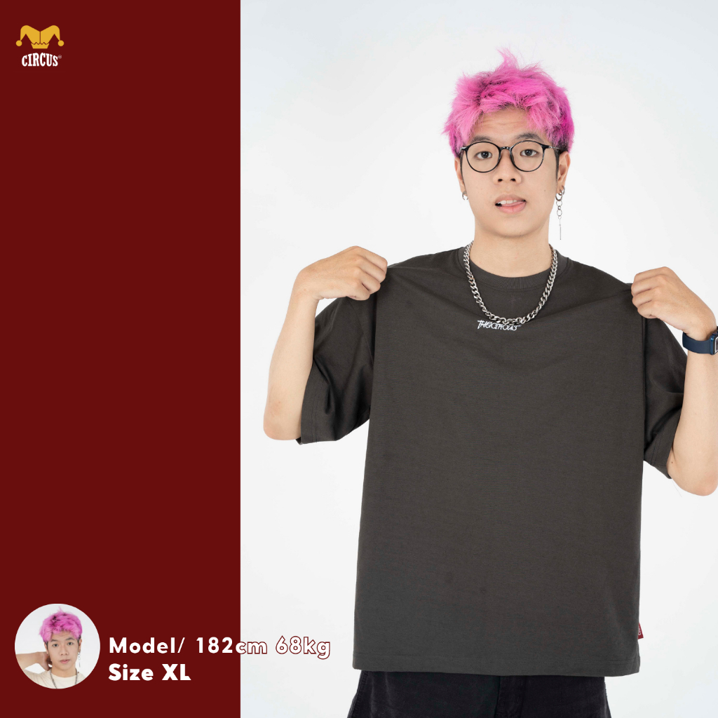 Áo thun unisex oversize Local Brand Circus 100% Cotton - Mã Basic B09