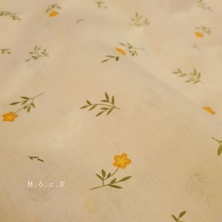 Vải Tơ sống hoa sao nhí