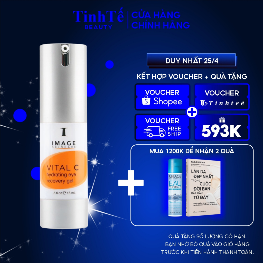 Kem phục hồi và chống thâm quầng mắt Image Skincare VITAL C Hydrating Eye Recovery Gel 15ml