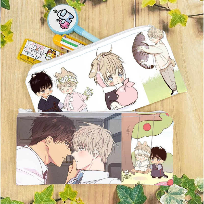 Hộp bút No love zone / Ví bút hình No love zone BL