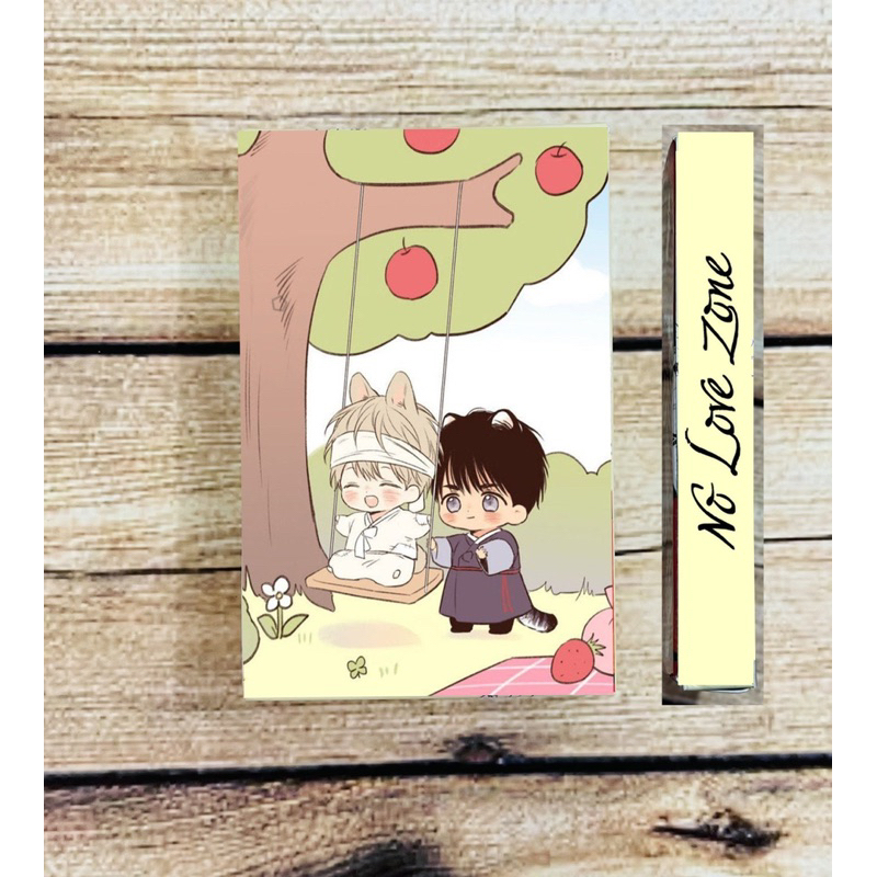 Bộ lomo card No love zone bl 30 ảnh khác nhau kèm hộp / hộp ảnh card No love zone
