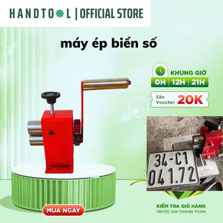 Máy ép biển số handtool ép bảng số inox ô tô cao cấp