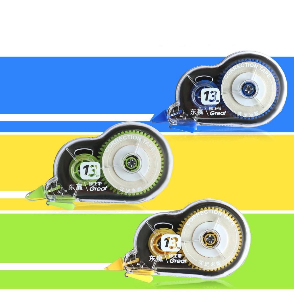 Băng Kéo Xóa 6x13m Xóa Lỗi Sai Xóa Phú Bút Bi Nhanh Chóng Viết Được Luôn QueenLee Store