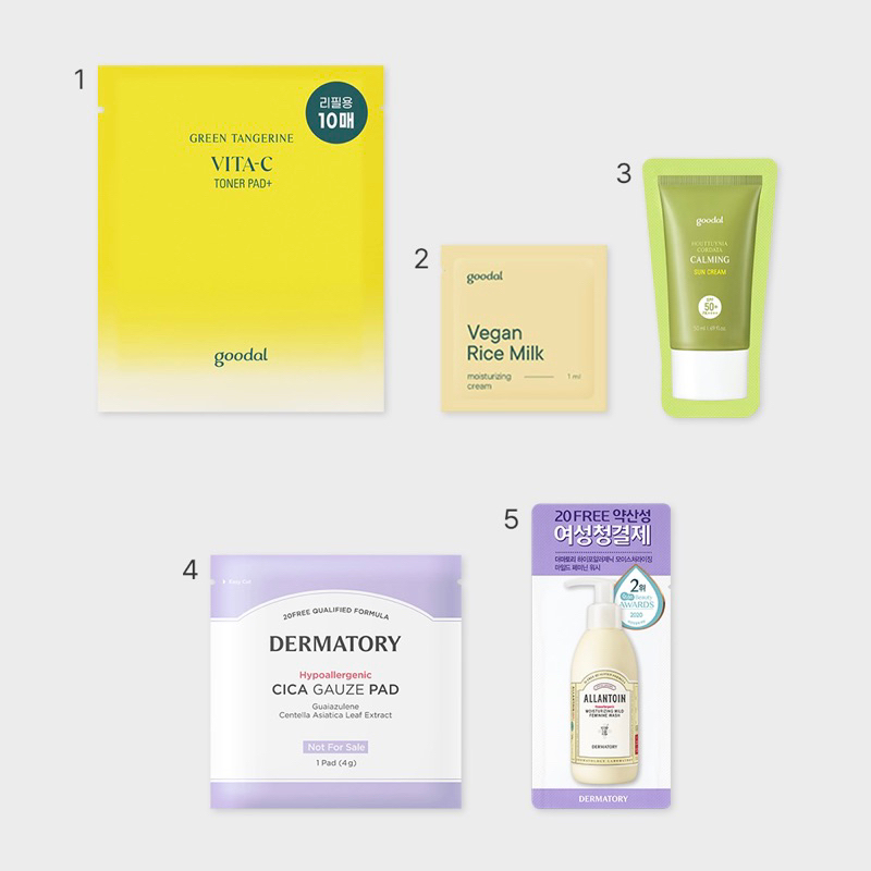 Set sample dưỡng da ClubClio Welcome Pouch