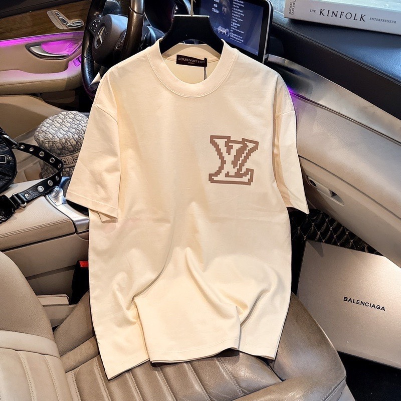 Áo Thun LV Nam Nữ Form Rộng Tay Lỡ Unisex Cao Cấp | BigBuy360 - bigbuy360.vn