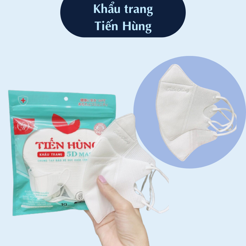 THÙNG 100 CHIẾC KHẨU TRANG 5D MASK NGƯỜI LỚN