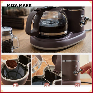 Máy pha café, pha trà mini tự động Bear KFJ-A06K1