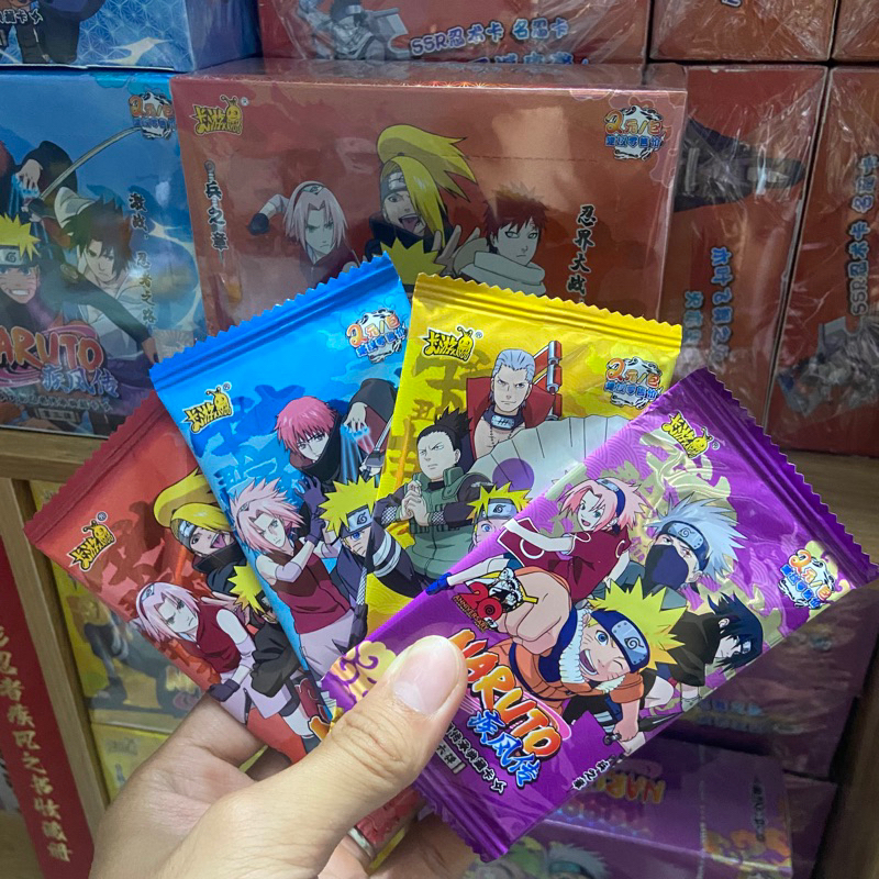 Pack nhân phẩm các box T2 Naruto kayou