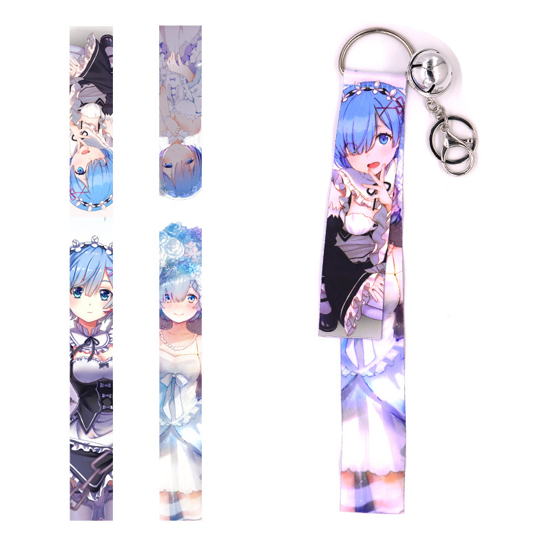 Móc Khóa Dây Chuông Siêu To Anime Manga Re:Zero Móc khóa dây vải Móc khóa vải – 2D Tộc Shop
