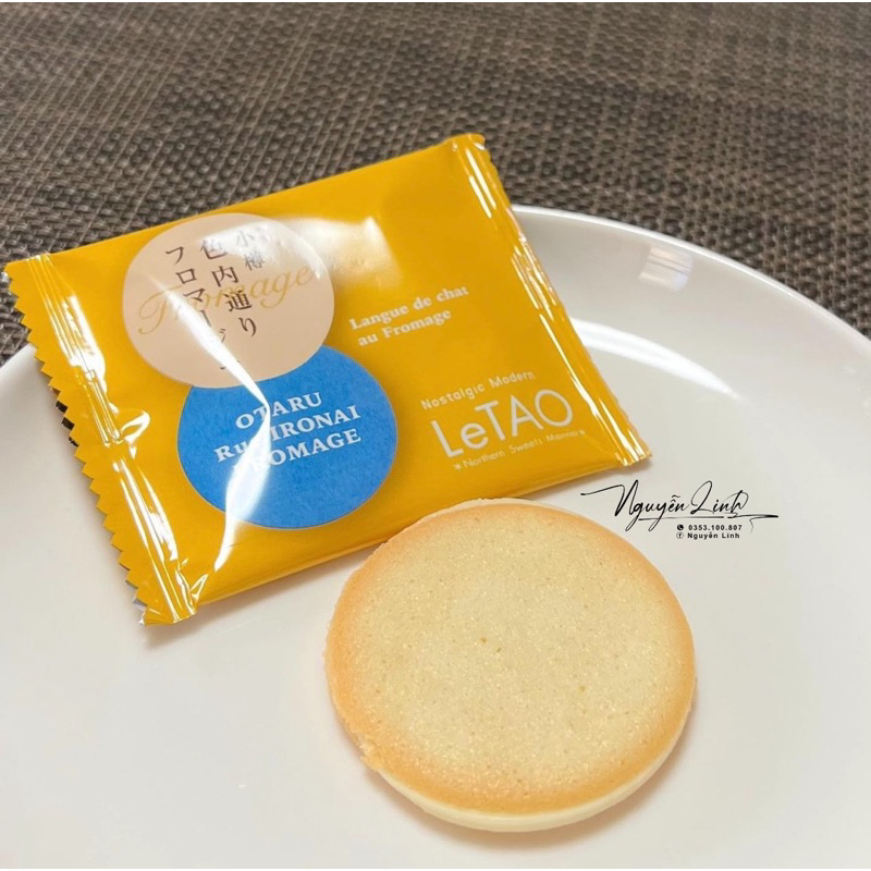 Bánh Cookies Letao Nhật Bản