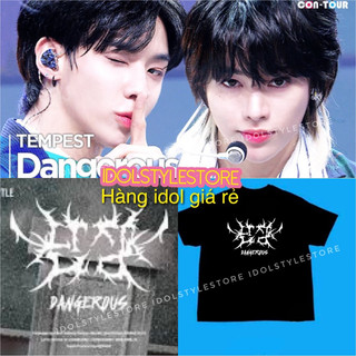 Áo thun tay lỡ Dangerous Tempest Hanbin