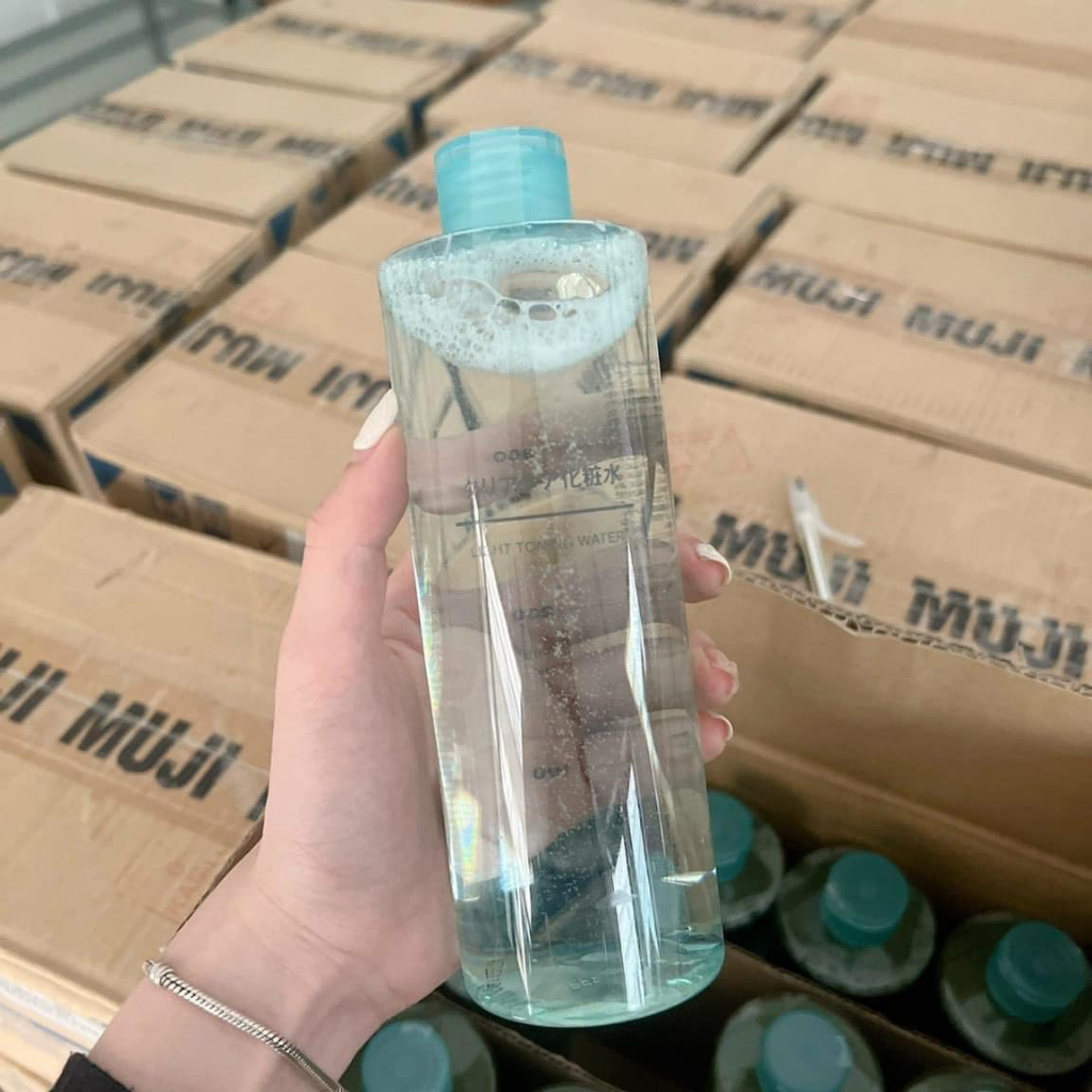 Toner Nước Cân Bằng Da Muji Xanh Lá 400ml Nobox