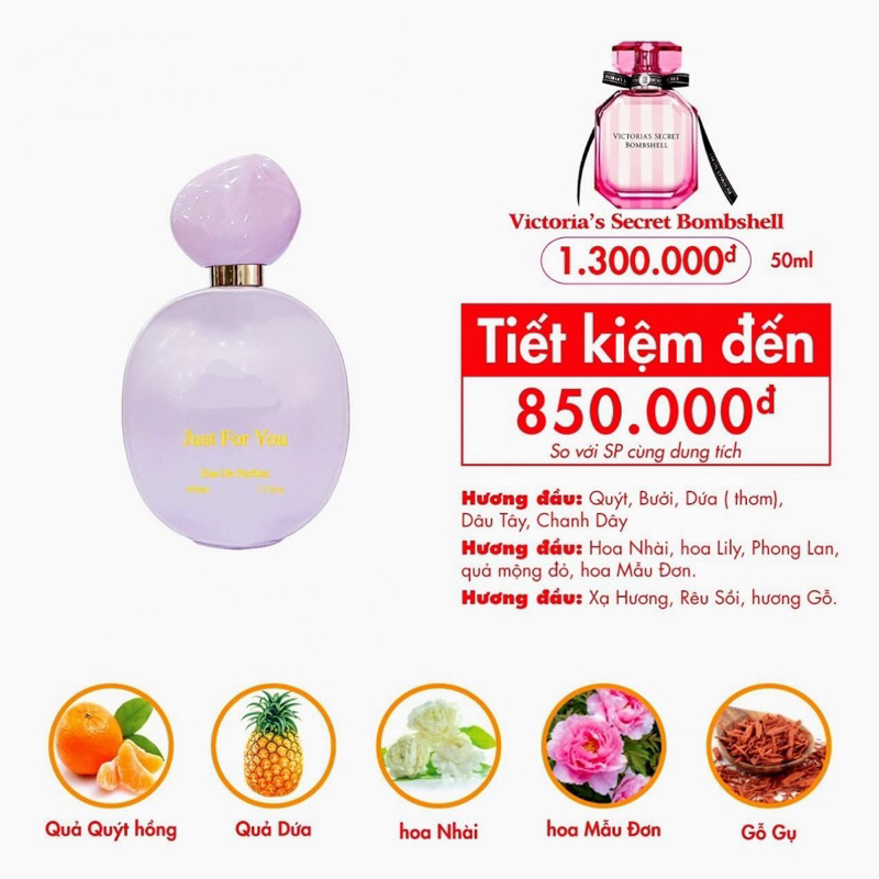 Nước hoa nữ JUST_FOR_YOU
