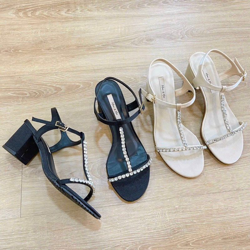 Giày Cao Gót Sandal 5p Quai Đá Mảnh