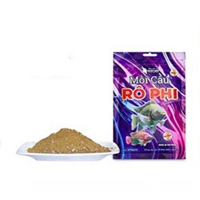 Mồi câu Rô Phi Chính Hãng Phú Thành 200g Đồ Câu SIMANO