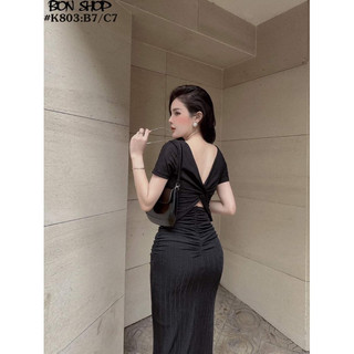 ĐẦM BODY DÀI XOẮN LƯNG (BIGSIZE)