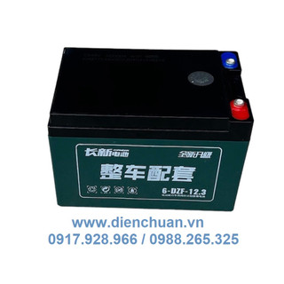 Ắc quy 12V 12.3Ah dùng cho loa kéo, bộ lưu điện UPS, quạt 12V, động cơ 12V, bóng đèn 12V