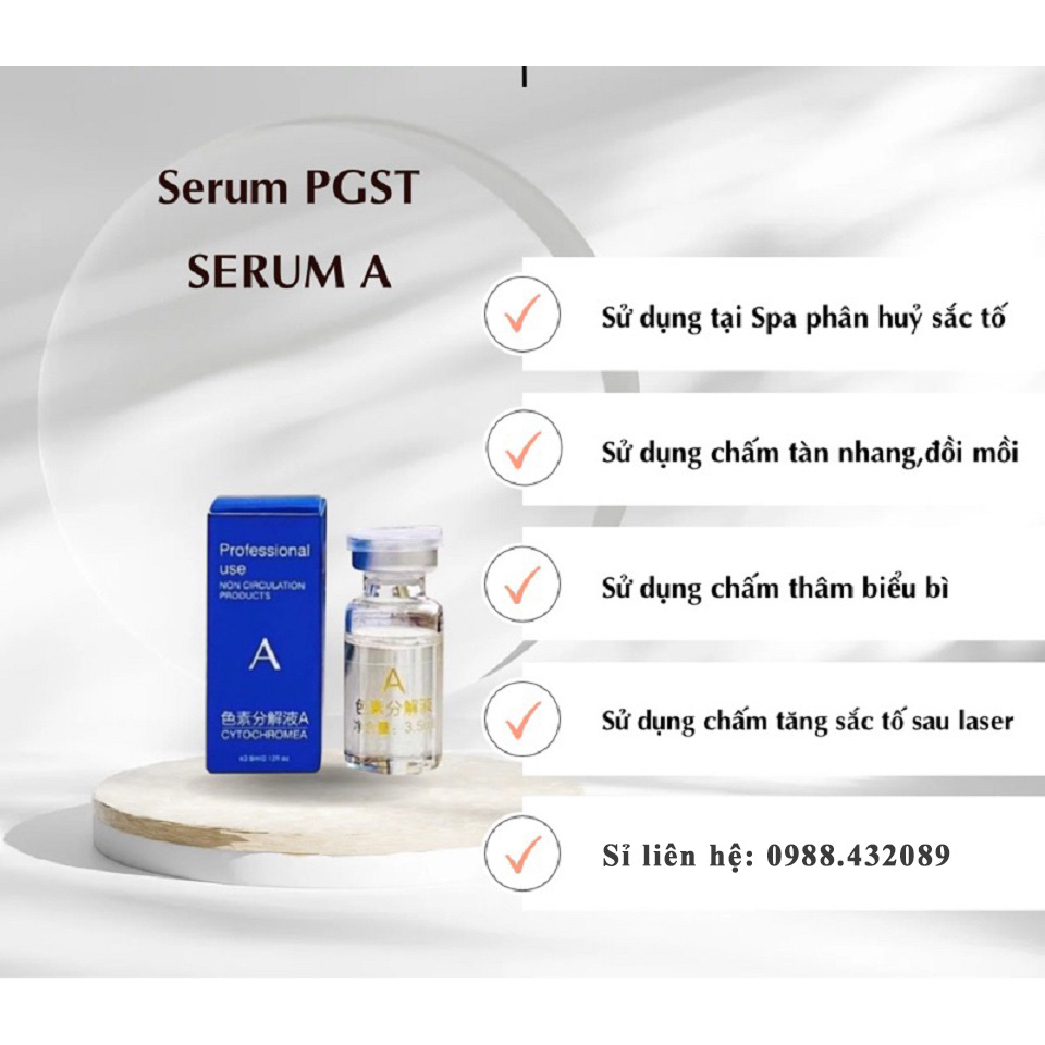 SERUM A PHÂN GIẢI SẮC TỐ YRM HỒNG KÔNG