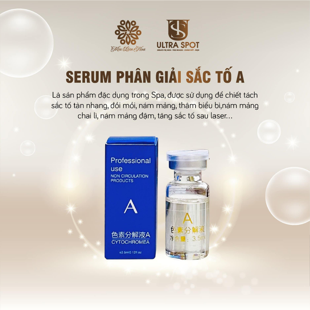 SERUM A PHÂN GIẢI SẮC TỐ YRM HỒNG KÔNG