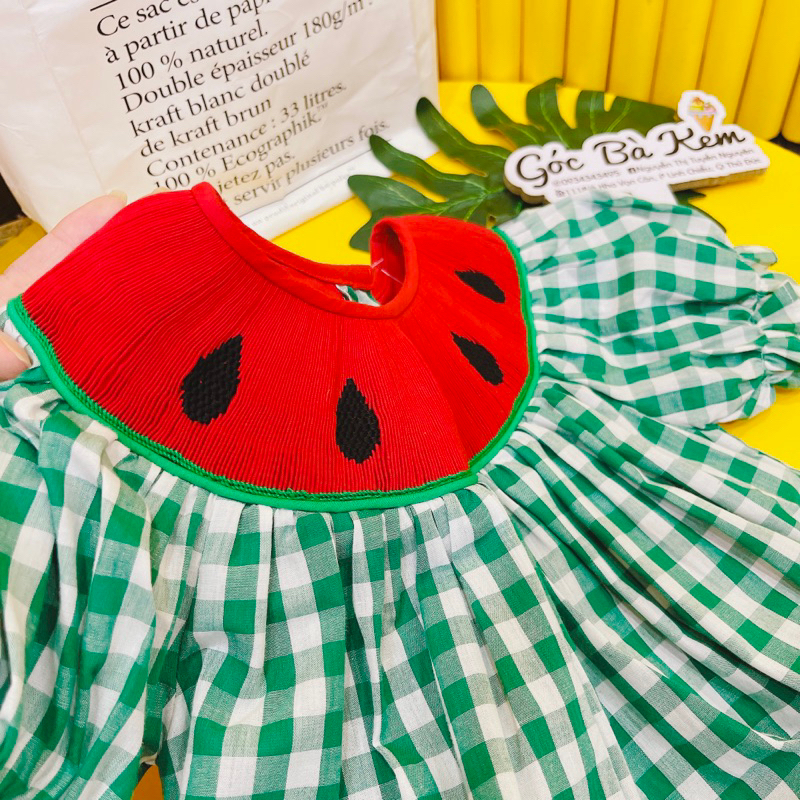 Đầm dưa hấu 🎀