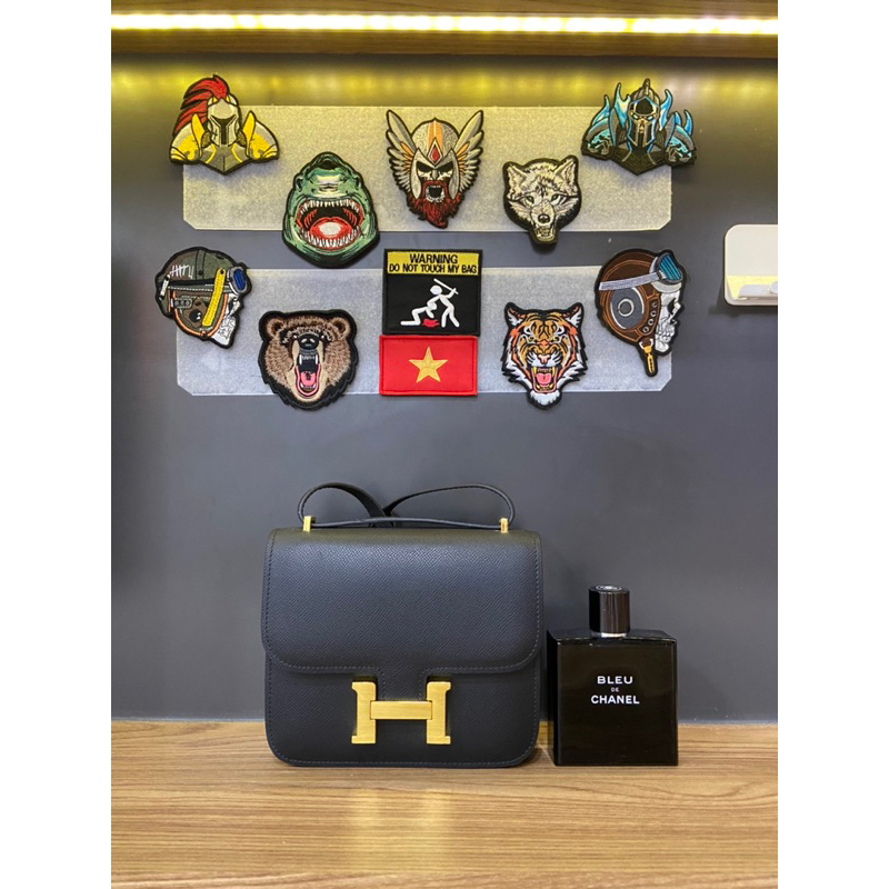 Túi si da thật hiệu HM