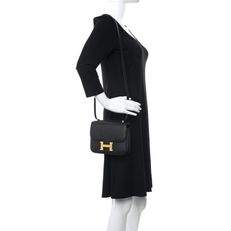 Túi si da thật hiệu HM