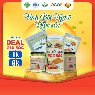 Tinh Bột Nghệ Nguyên Chất - Giảm Đau Dạ Dày, Kiểm Soát Tiểu Đường Tốt - Siêu Thị Thiên Nhiên