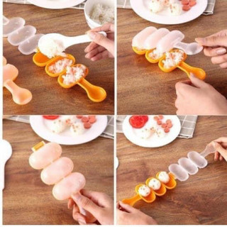Khuôn lắc cơm cho bé ( giao màu ngẫu nhiên )
