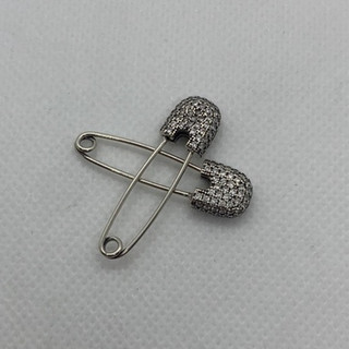 Bông tai kim băng bạc 925 full diamond cao cấp.