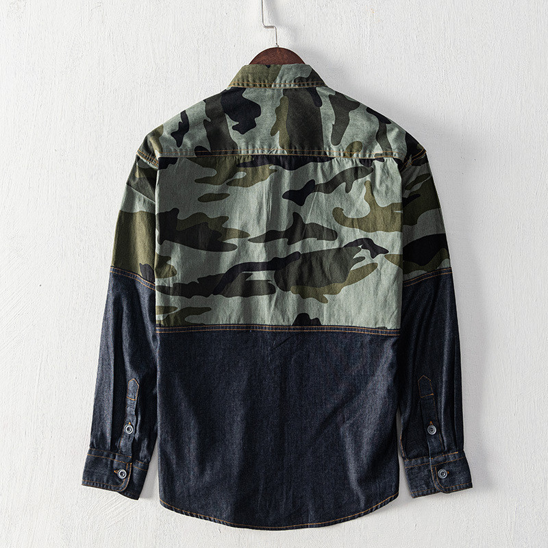 ÁO SƠ MI PHỐI MÀU ĐỘC LẠ