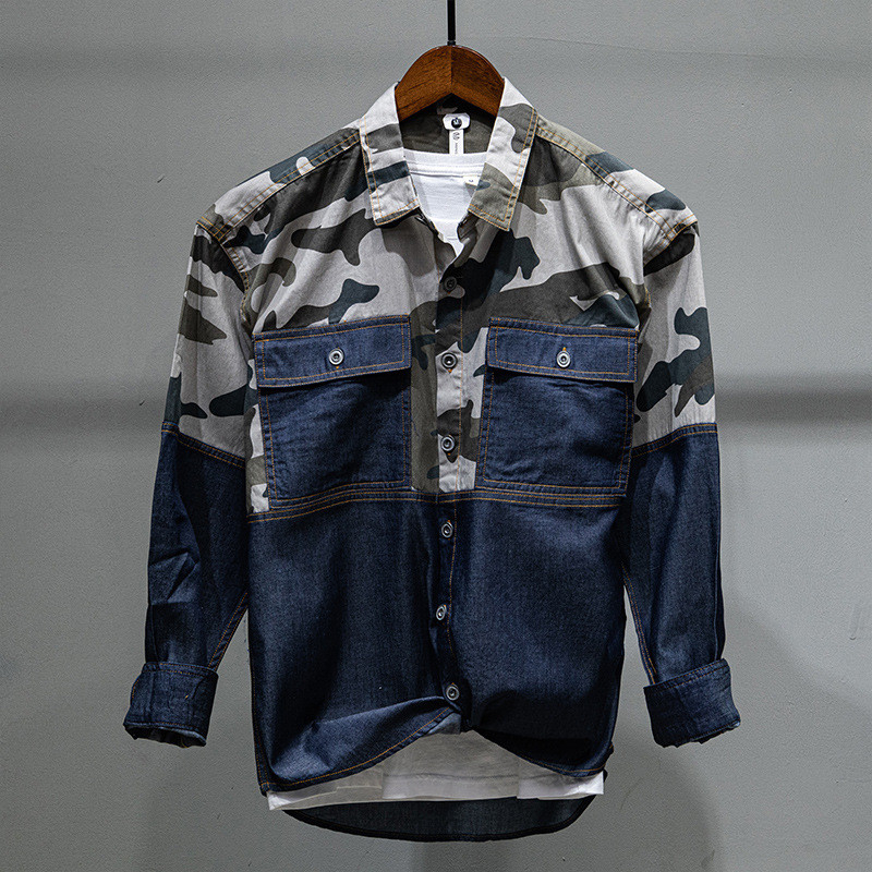 ÁO SƠ MI PHỐI MÀU ĐỘC LẠ