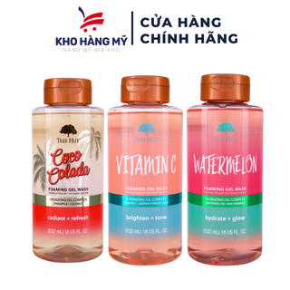 Gel tắm dưỡng thề chính hãng từ Mỹ Tree Hut Foaming Gel Wash
