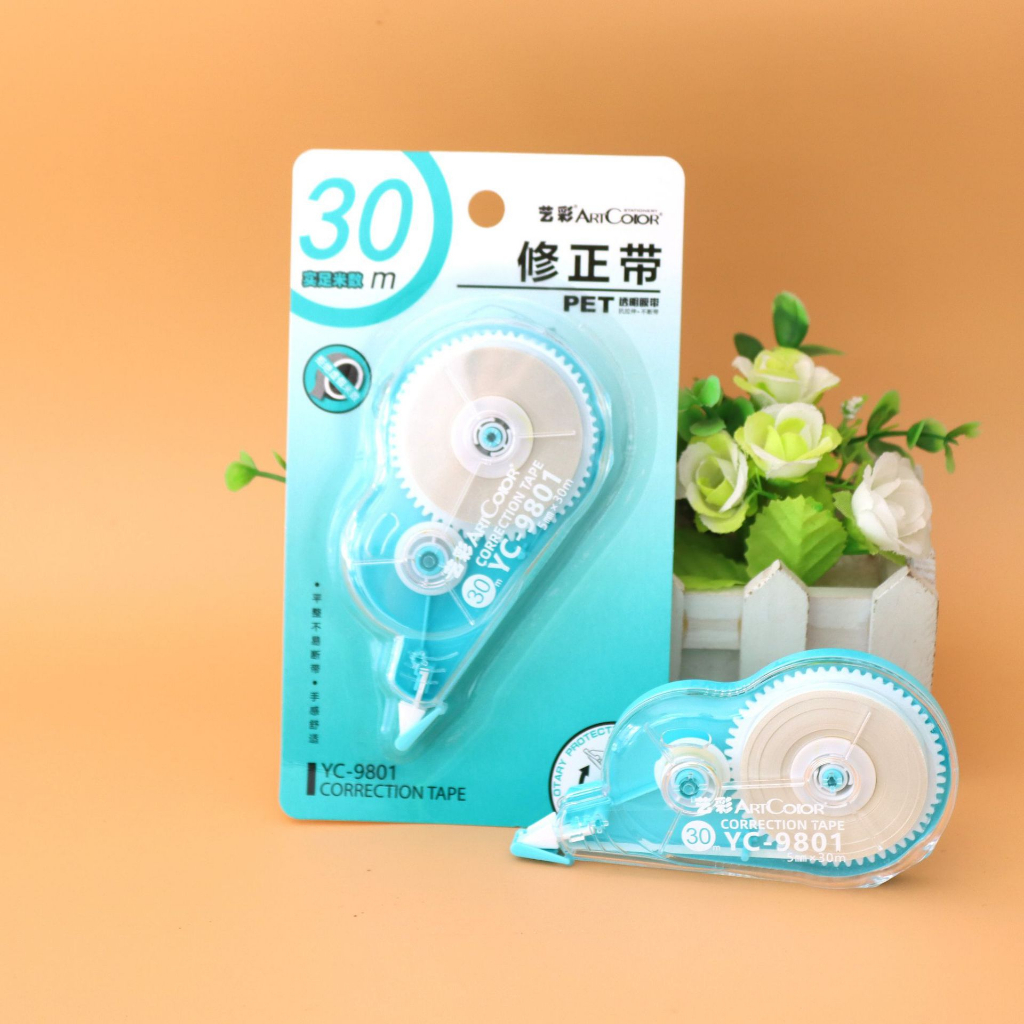 Băng Kéo Xóa Bút Bi 30M Bút Xóa Kéo Xóa Lỗi Sai Viết Ngay Được Sau Khi Xóa Cuộn Lớn 30m QueenLee Store