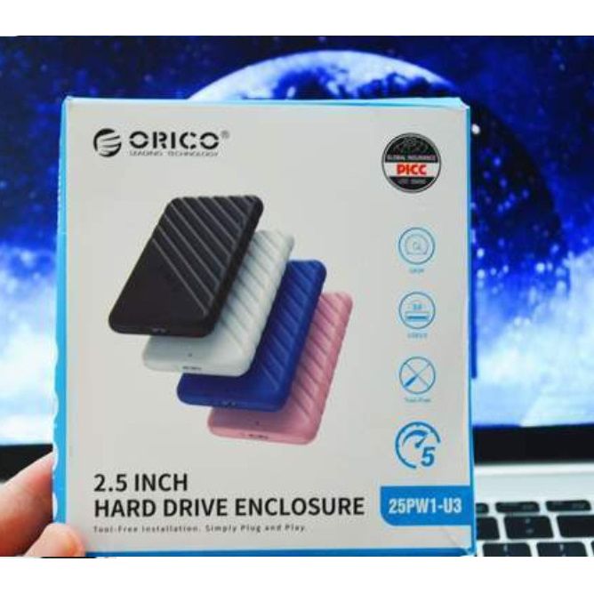 Hộp Đựng Ổ Cứng ORICO Chuyển Đổi HDD Sata Sang USB 3.0 5Gbps 4TB SSD HHD 2.5 inch