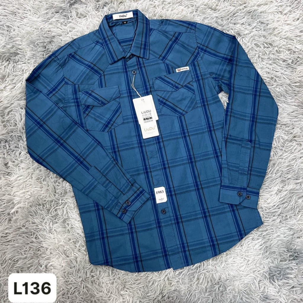 Áo sơ mi nam form dáng hàn quốc chất vải cotton thấm hút mồ hôi tốt