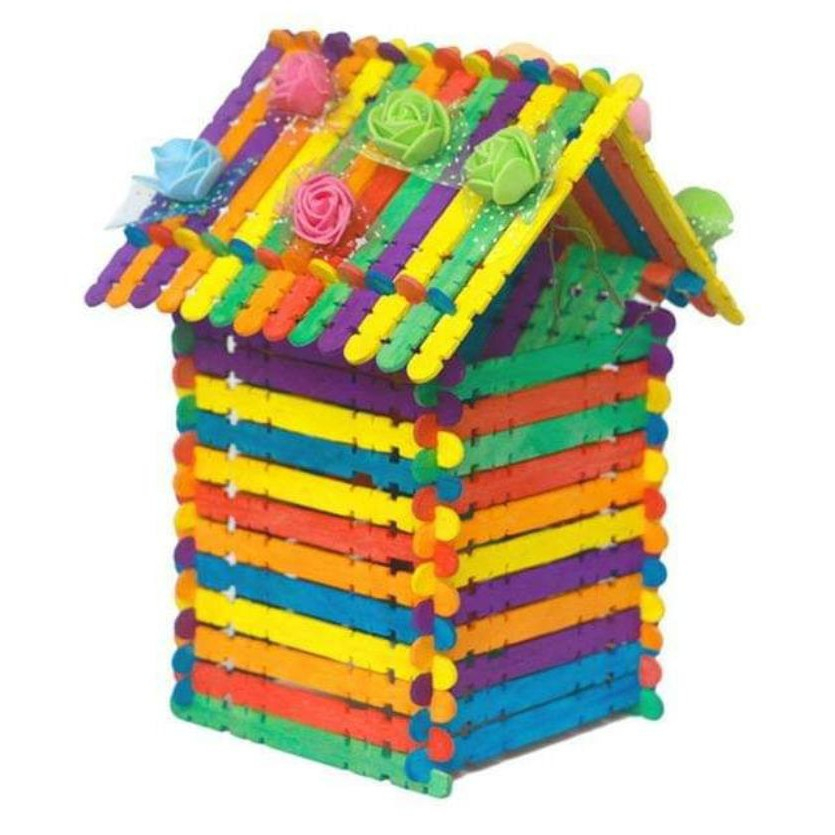 Que kem màu  - Que đè lưỡi - 15x2 cm