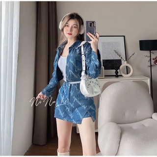 Bigsize Set jeans chữ ba món 55-95kg