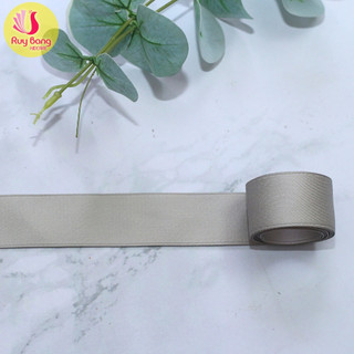 Cuộn 5m - Ruy băng lụa mờ HQ link 2, dây ruy băng lụa làm nơ phụ kiện tóc, phụ kiện may mặc
