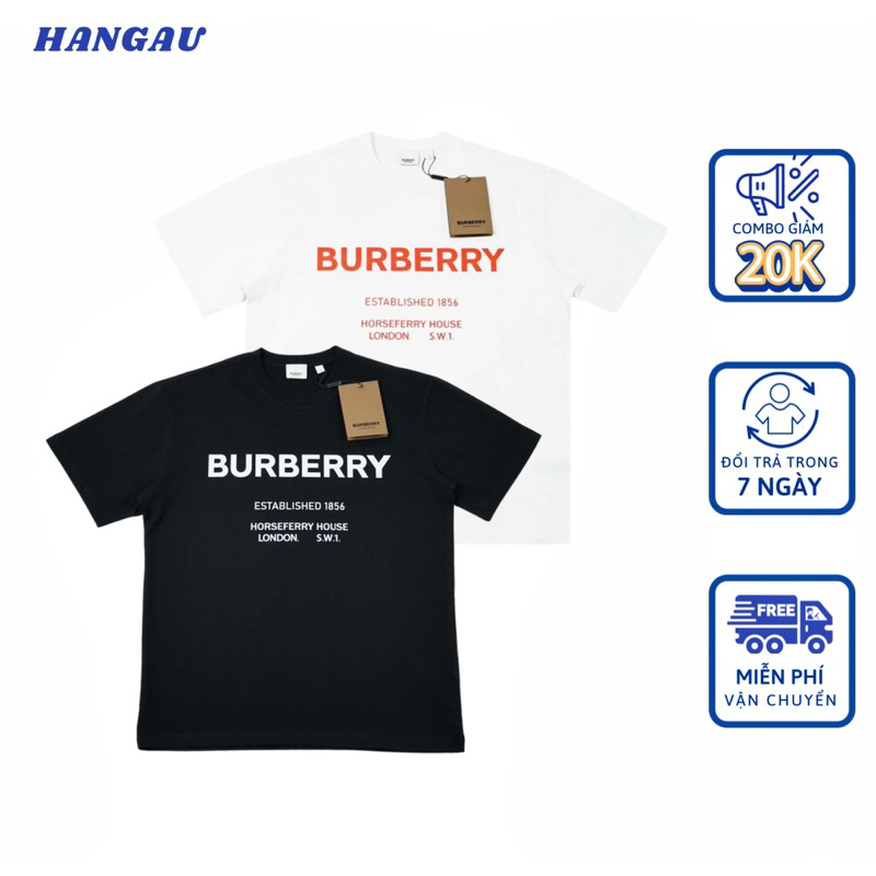 Áo thun BBR Established 1856 T-Shirt 💙FREESHIP💙Hàng Siêu Cấp - Đồ Đôi Nam Nữ Unisex