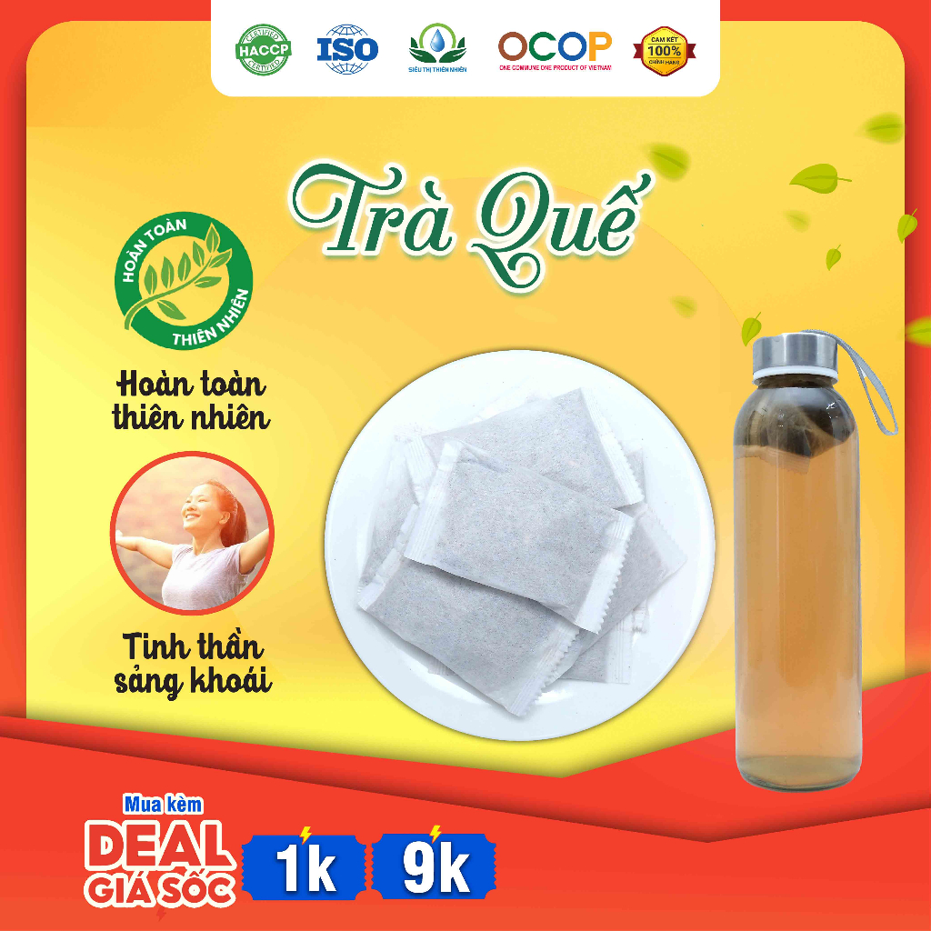 Trà Vỏ Quế hộp 30 Túi Lọc x 3Gram Siêu Thị Thiên Nhiên